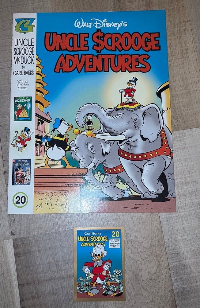Uncle Scrooge by Carl Barks 20, Eén comic, Ophalen of Verzenden, Zo goed als nieuw, Amerika