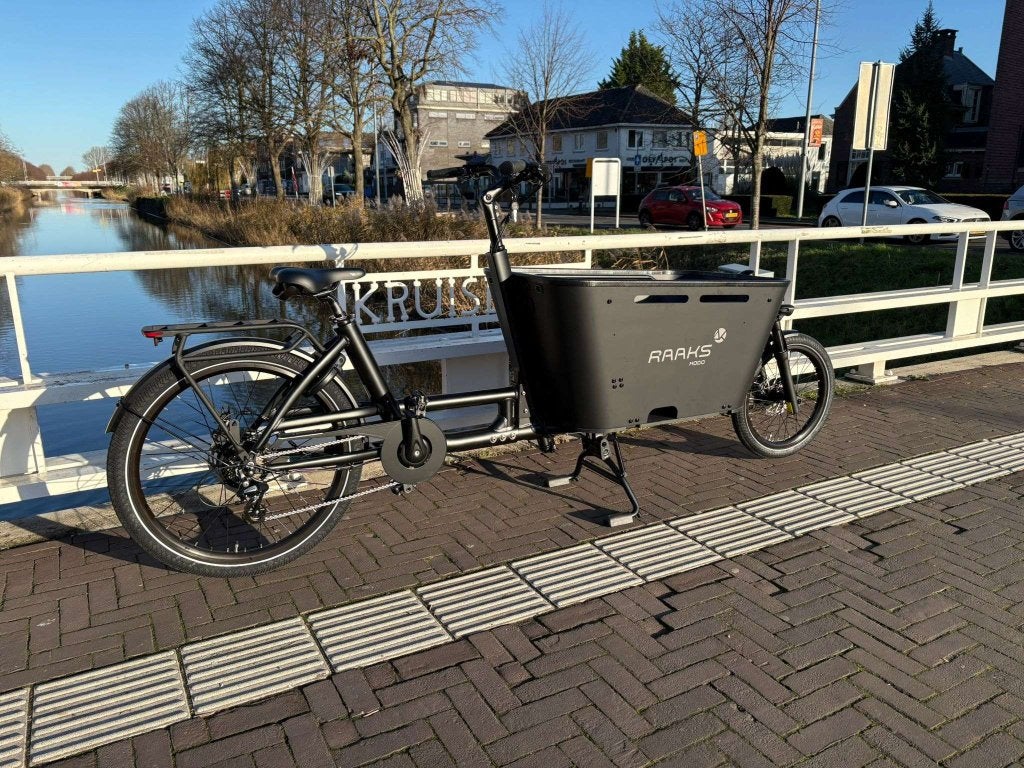 Fietshokje Hoofddorp: Raaks Modo Elektrische bakfiets NIEUW!, 4 kinderen of meer, Niet ingevuld, Nieuw, Ophalen of Verzenden