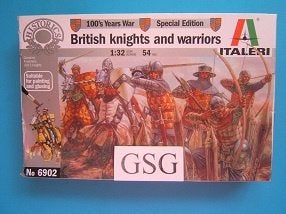 Britsh Knights and warriors 1:32 nr. 6902-01, Hobby en Vrije tijd, Modelbouw | Figuren en Diorama's, Ophalen, Nieuw, 1:35 tot 1:50