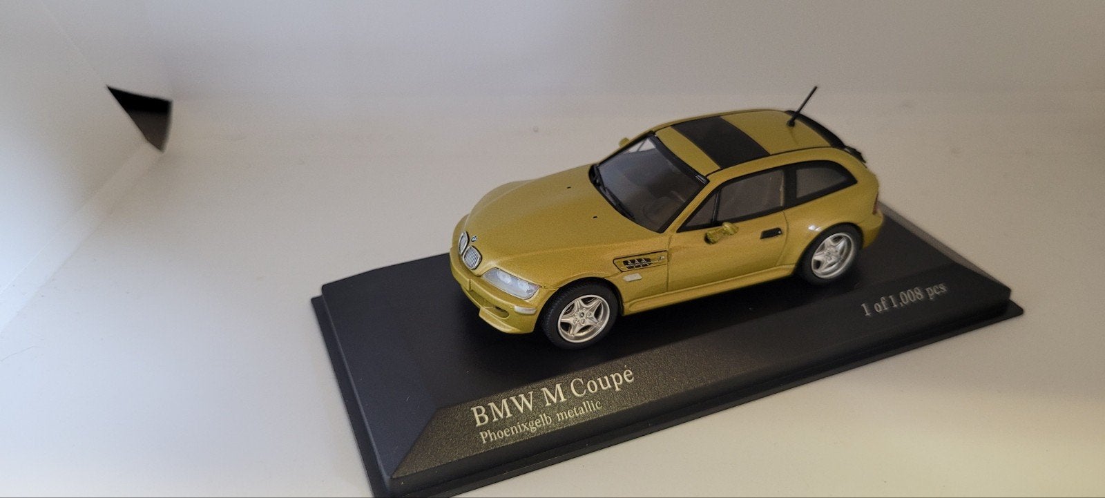 Minichamps 2001 BMW Z3 M Coupe, Hobby en Vrije tijd, Modelauto's | 1:43, Ophalen of Verzenden, Nieuw, Auto, MiniChamps