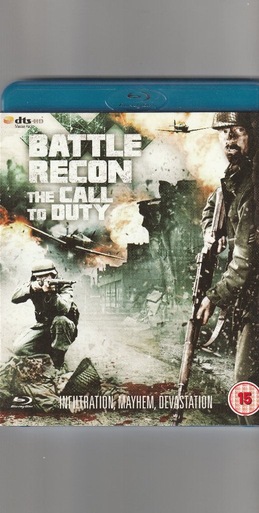 Battle recon the call to duty blu ray ( engels ), Ophalen of Verzenden, Zo goed als nieuw, Actie