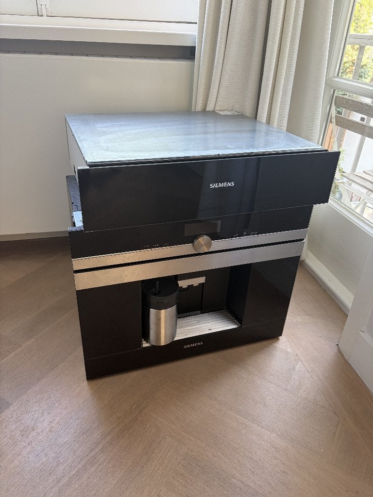 Siemens CT636LES1 Inbouw Volautomaat Espressomachine- defect, Ophalen, Niet werkend, Espresso apparaat, Koffiebonen