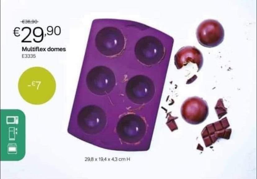 Tupperware Multiflex Bakvorm Domes, Ophalen of Verzenden, Nieuw, Overige typen