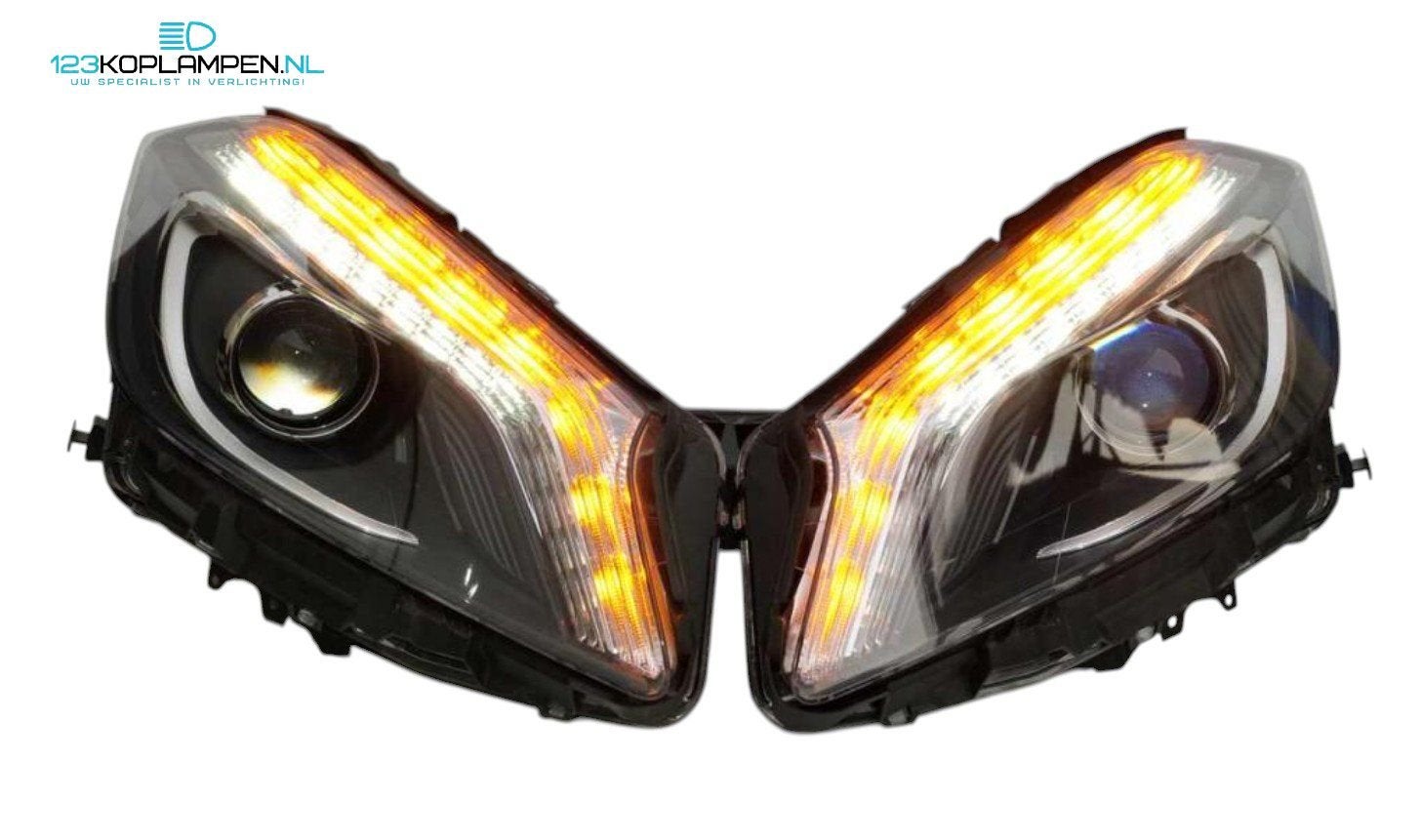 Mercedes A Klasse W176 Bi-Xenon LED koplamp koplampen, Gebruikt, -, Verzenden, -