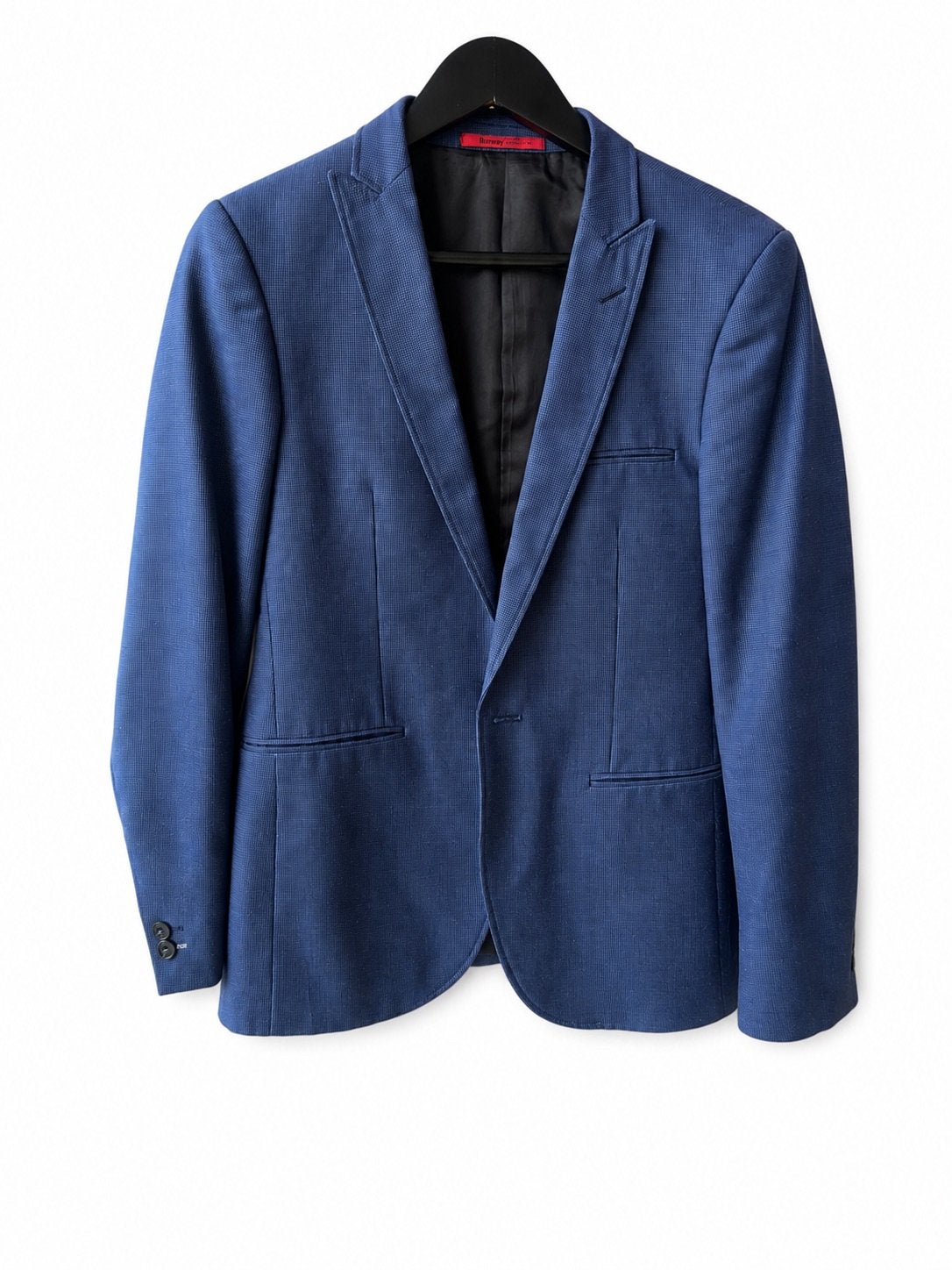 Blauw kostuum Runway maat 44, Ophalen of Verzenden, Gedragen, Maat 46 (S) of kleiner, Blauw