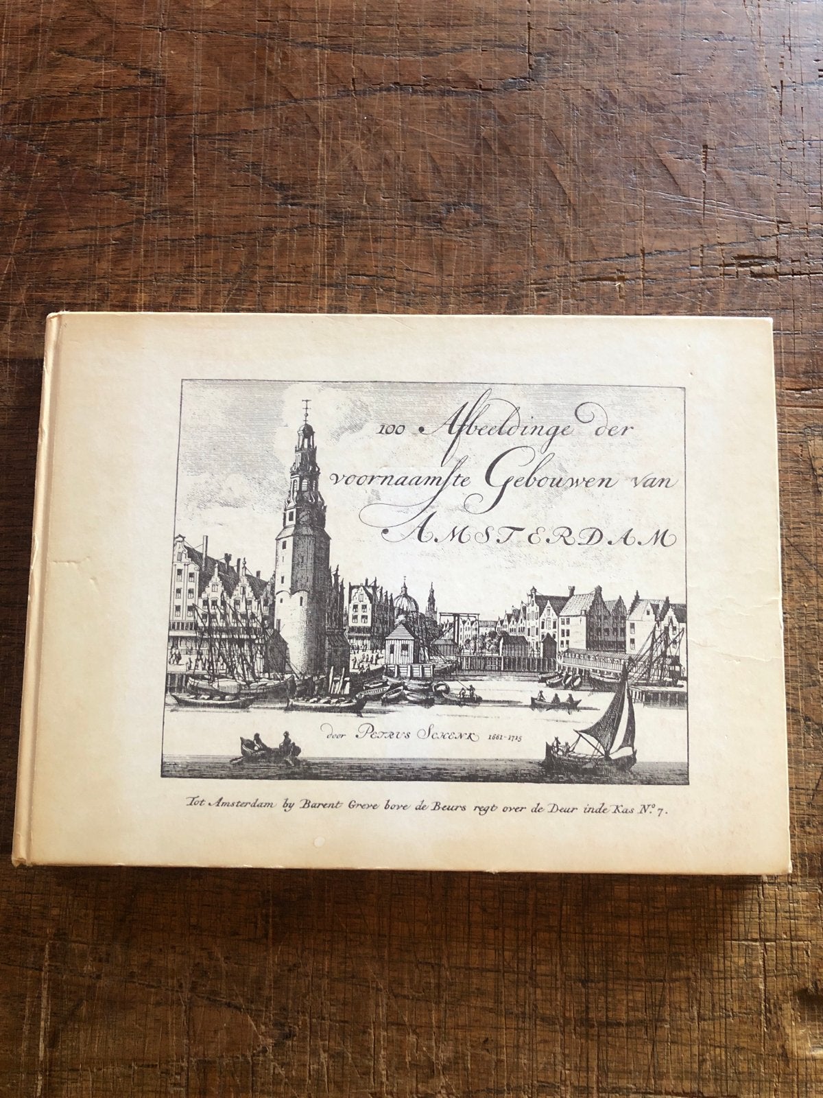 100 Afbeeldinge der voornaamste Gebouwen van Amsterdam, Ophalen of Verzenden