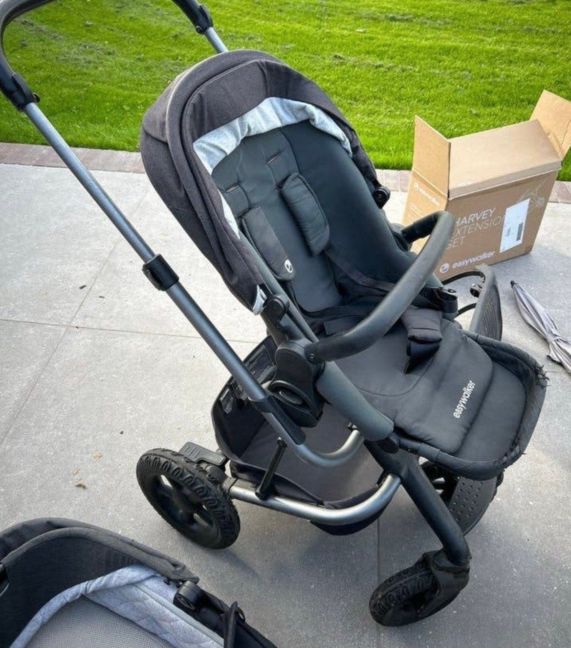 Easywalker Harvey2 met extra's, Gebruikt, Combiwagen, Met reiswieg, Ophalen
