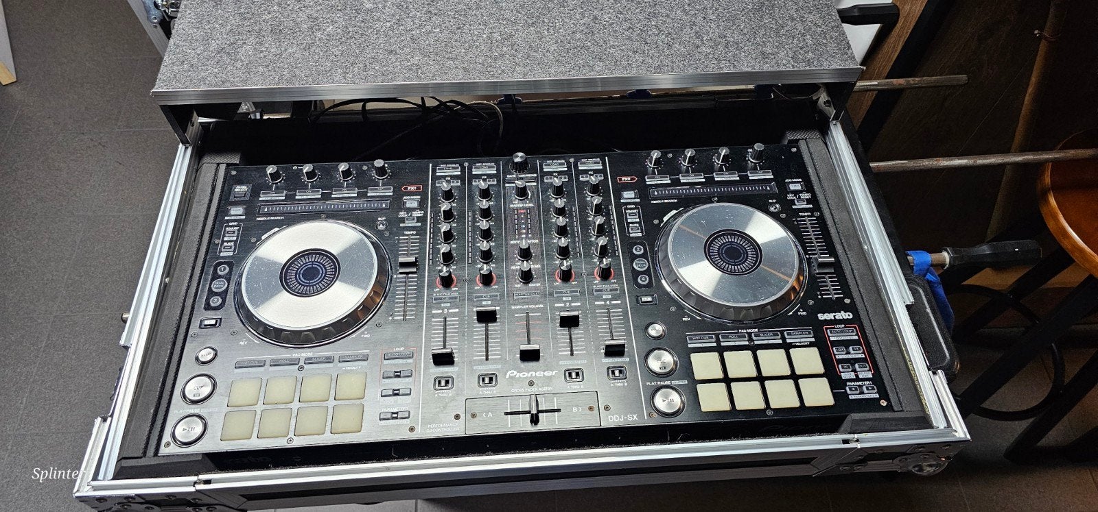 Pioneer DDJ-SX  met flightcase, Ophalen, Gebruikt, Dj-set, Pioneer
