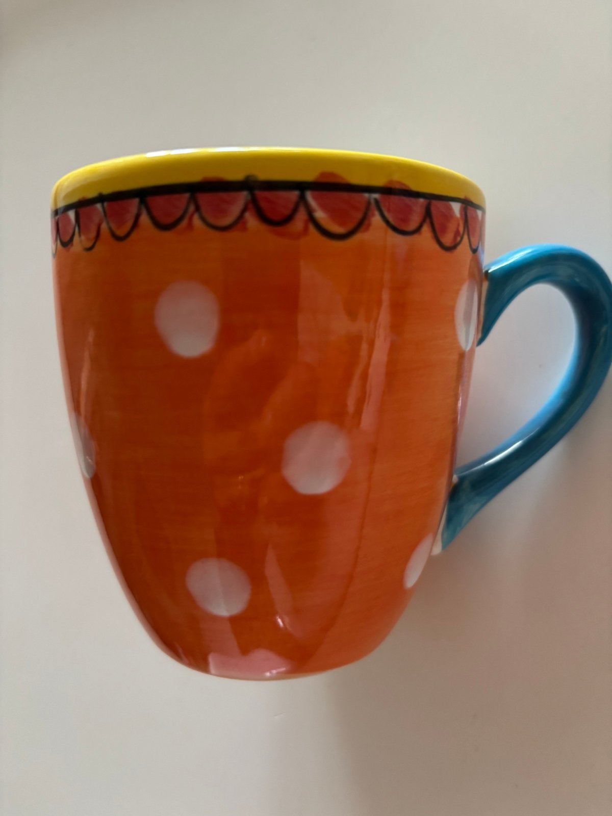 Blond Amsterdam koffiemok inhoud 200 ml, Huis en Inrichting, Keuken | Servies, Ophalen of Verzenden, Zo goed als nieuw, Aardewerk