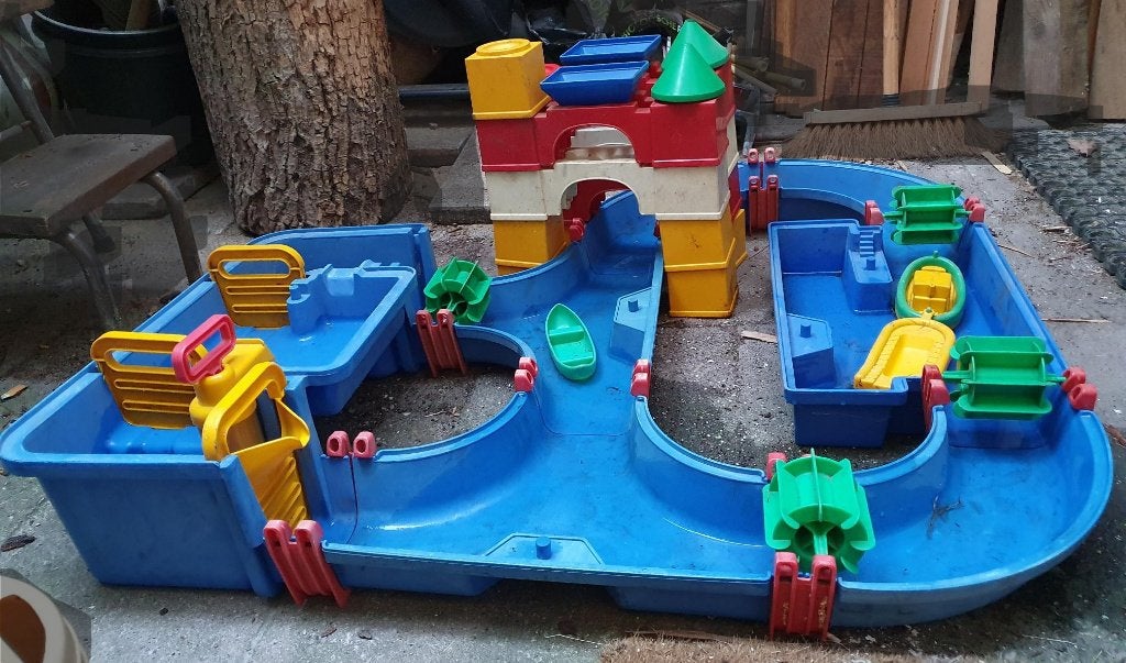 aquaplay waterbaan, Ophalen, Gebruikt