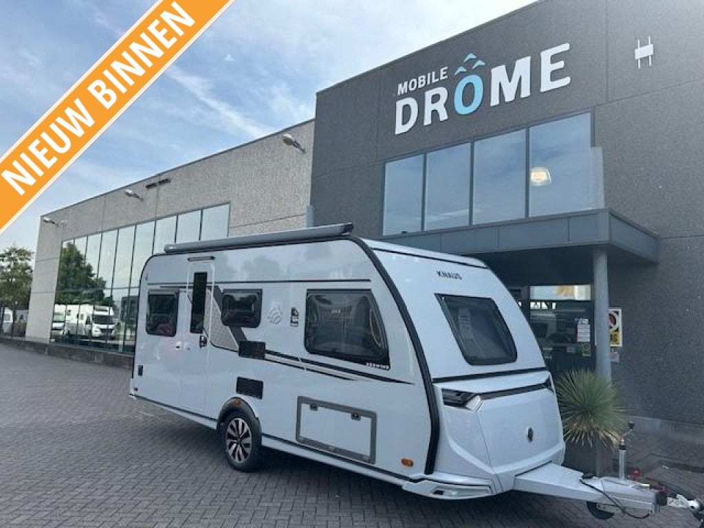 Knaus Sudwind Black Selection 460 EU, Caravans en Kamperen, Standaardzit, Bedrijf, 4 tot 5 meter, Knaus