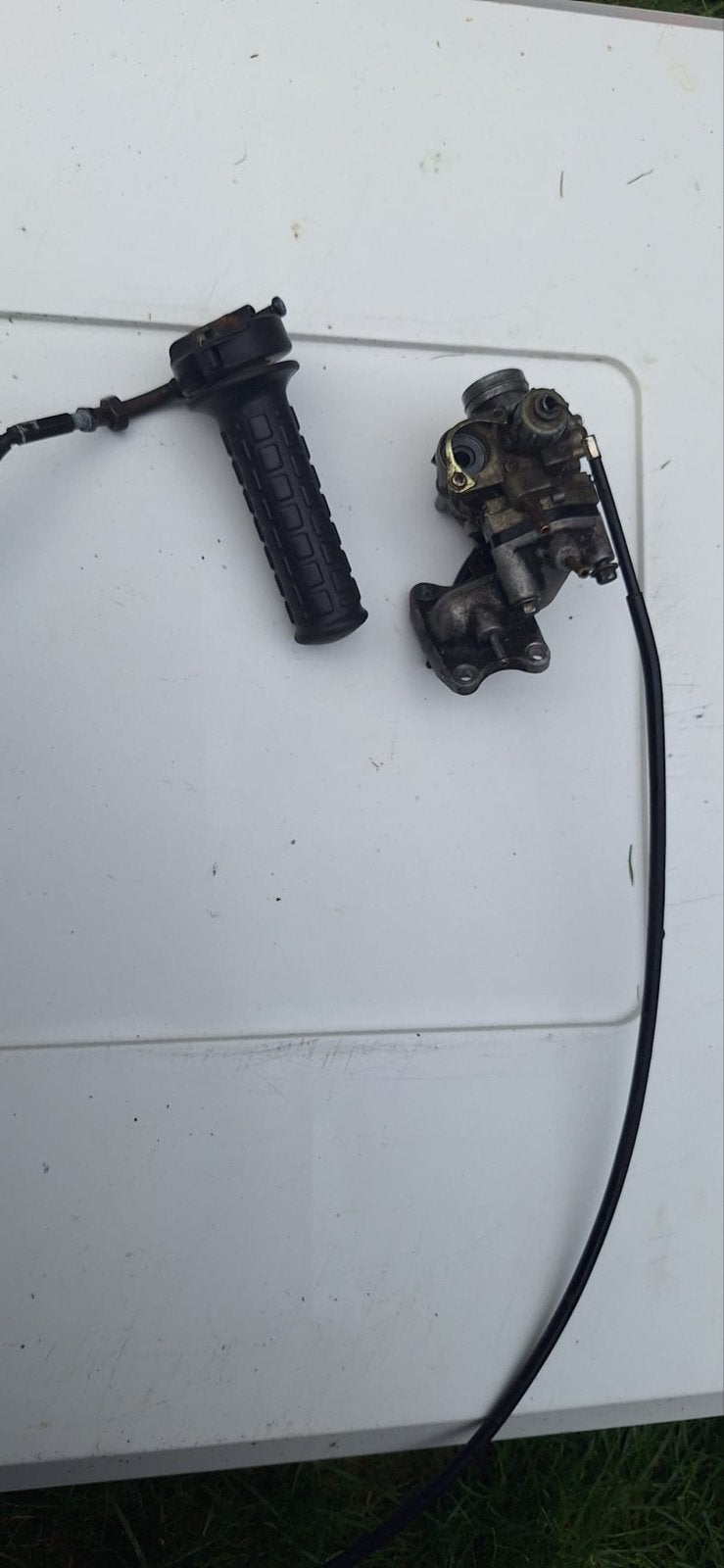 Carburateur Kymco Scout ZX50 DJ50 KB50 Sym Verticaal 2T, Ophalen of Verzenden, Gebruikt, Carburateur, Kymco