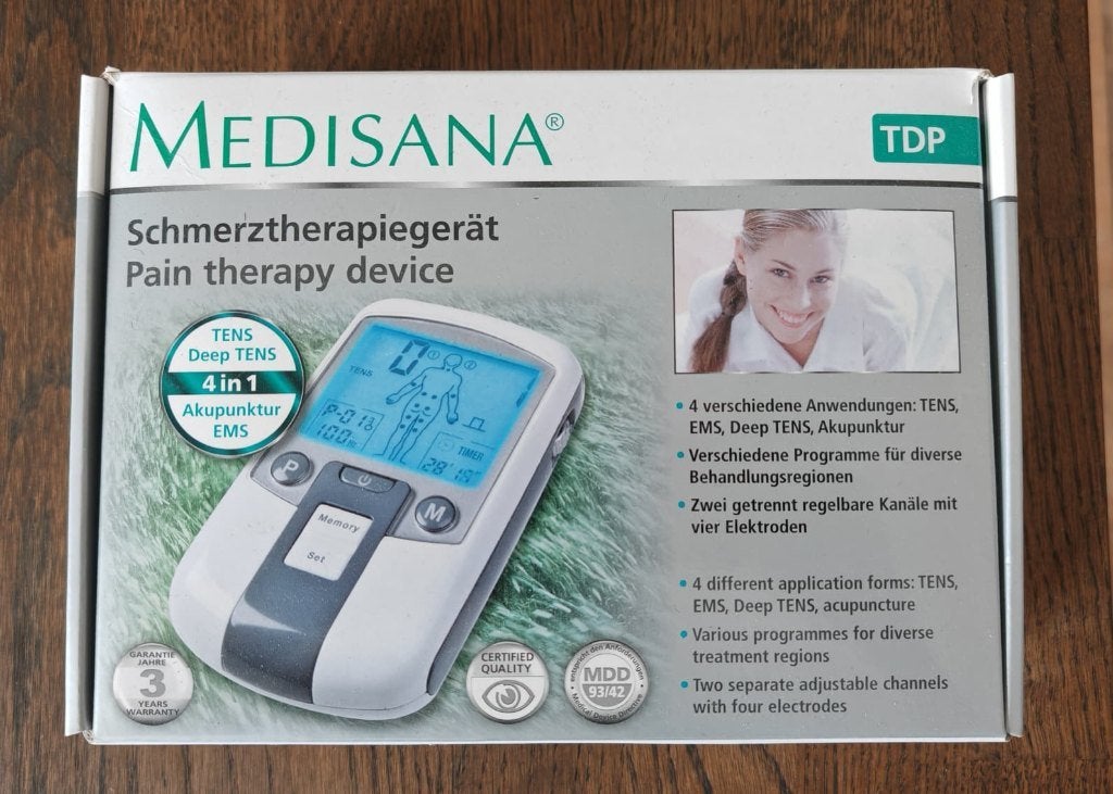 Medisana Therapy Device - TENS, EMS Stimulation, Ophalen, Zo goed als nieuw, Apparaat