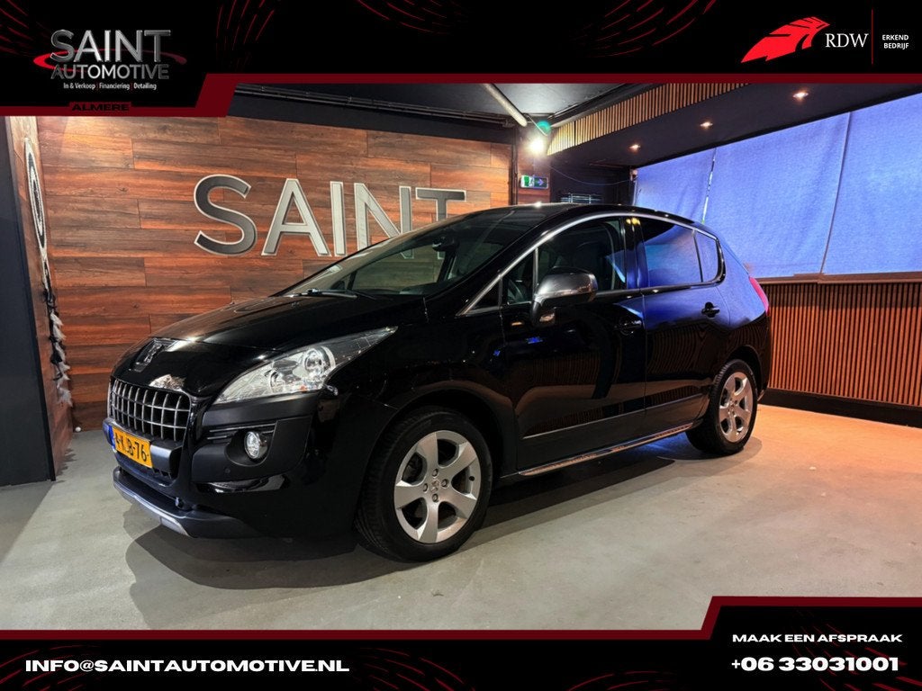Peugeot 3008 1.6 THP Online, Euro 5, Gebruikt, Zwart, Zwart