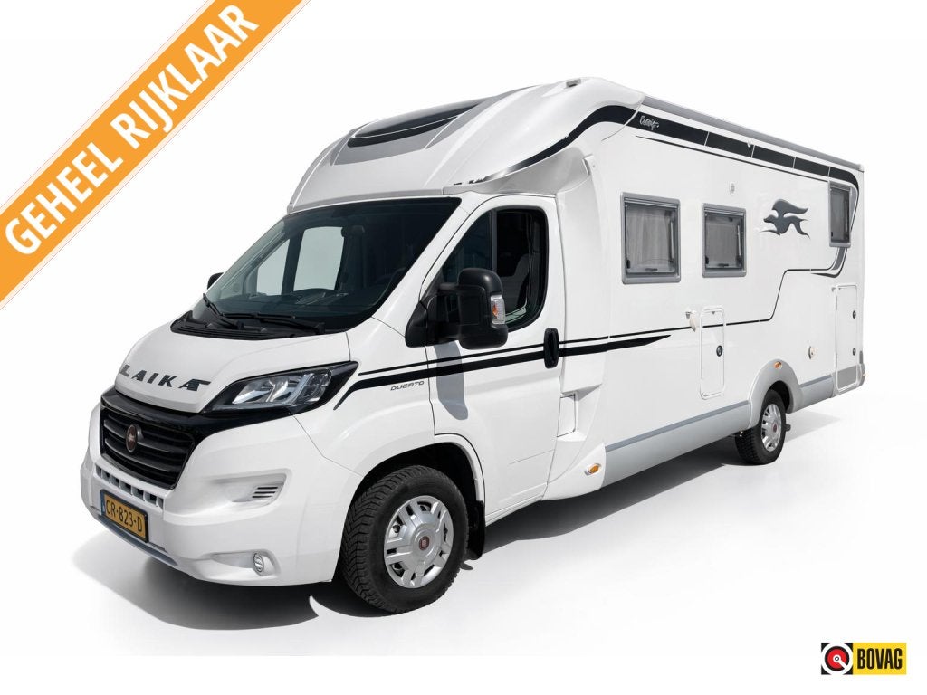 Laika Ecovip 409 4 persoons, Caravans en Kamperen, Koelkast, Ringverwarming, Fiat, Bedrijf