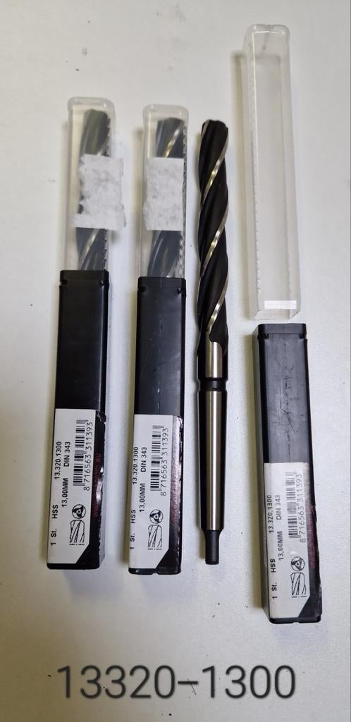 5 stuks opboren-boor Phantom 13.320, 13 mm en 17mm, Doe-het-zelf en Verbouw, Gereedschap | Boormachines, Ophalen of Verzenden