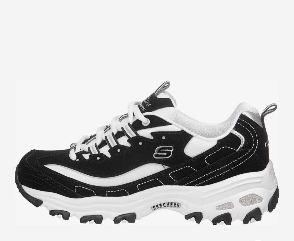 Sneakers Skechers d lites zwart wit mt 38, Skechers, Zwart, Ophalen of Verzenden, Sneakers of Gympen