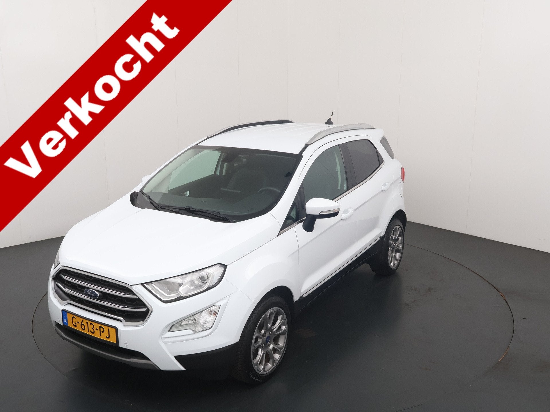 Ford EcoSport EcoBoost Titanium 125PK | Stuur/Stoel/Voorruit