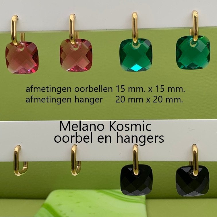 NIEUW:Melano KOSMIC Stenen,Ringen,Armband,Ketting+Oorbellen, IJzer of Staal, Nieuw, Ophalen of Verzenden, 17 tot 18