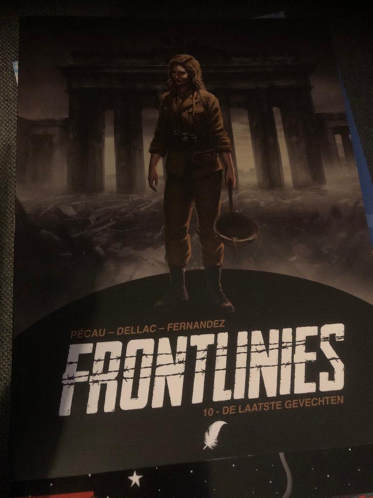 de laatste gevechten frontlinies k2, Eén stripboek, Ophalen of Verzenden, Zo goed als nieuw