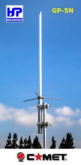 Comet GP-5N Dual Band VHF/UHF Basis Antenne, Ophalen, Zo goed als nieuw, Antenne