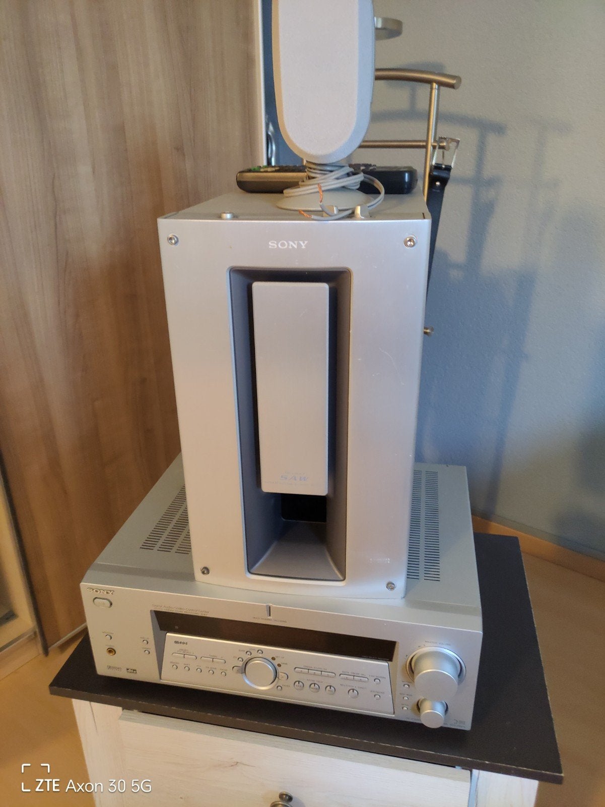 Sony STR-DE875 Receiver met subwoofer, Ophalen, Gebruikt, Losse componenten, Sony