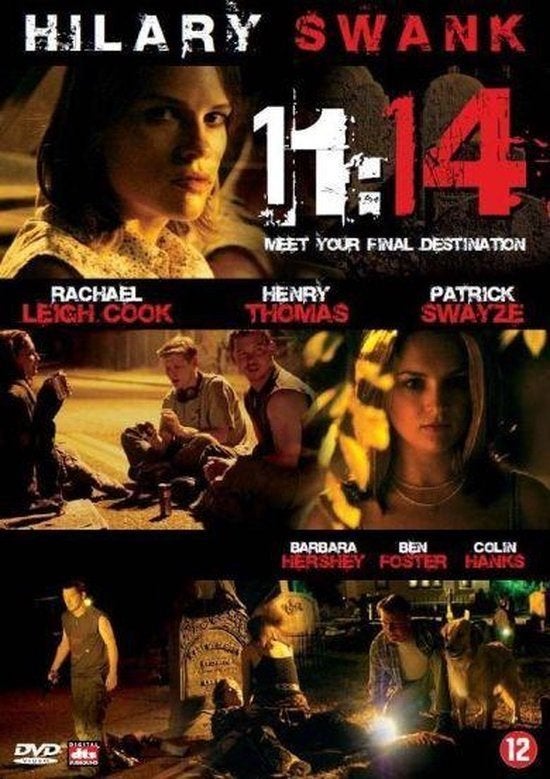 11:14 (Hilay Swank) [3028], Cd's en Dvd's, Dvd's | Thrillers en Misdaad, Alle leeftijden, Ophalen of Verzenden, Zo goed als nieuw