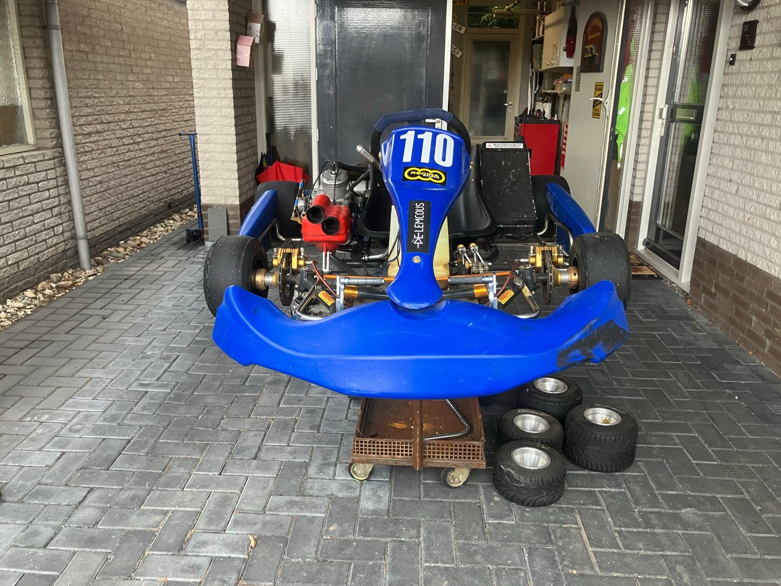 Complete kart set ICC / Seven / Mri frame, Ophalen, Gebruikt, Kart