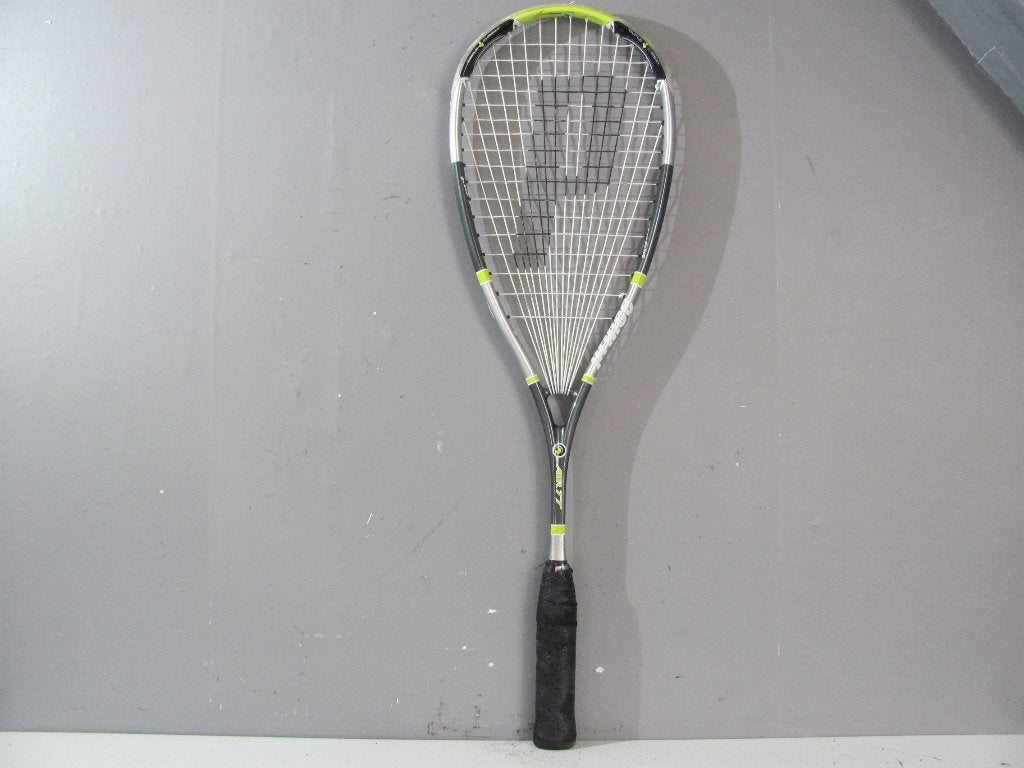 squash racket van Prince titanium air tt storm, Ophalen of Verzenden, Zo goed als nieuw, Racket, Met hoes