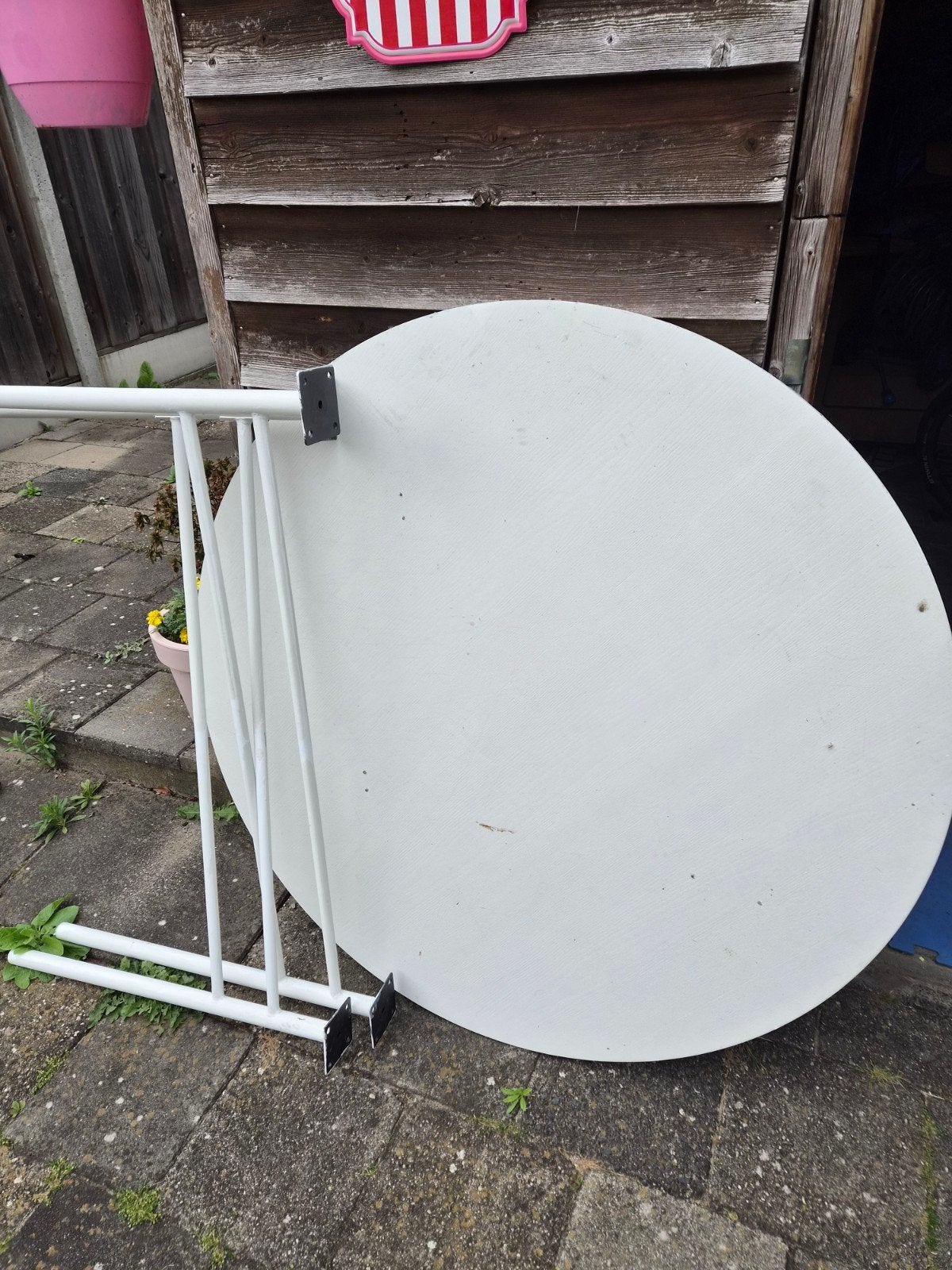 Ronde eettafel Ikea, Huis en Inrichting, Tafels | Eettafels, Ophalen, Gebruikt, Rond, Vier personen