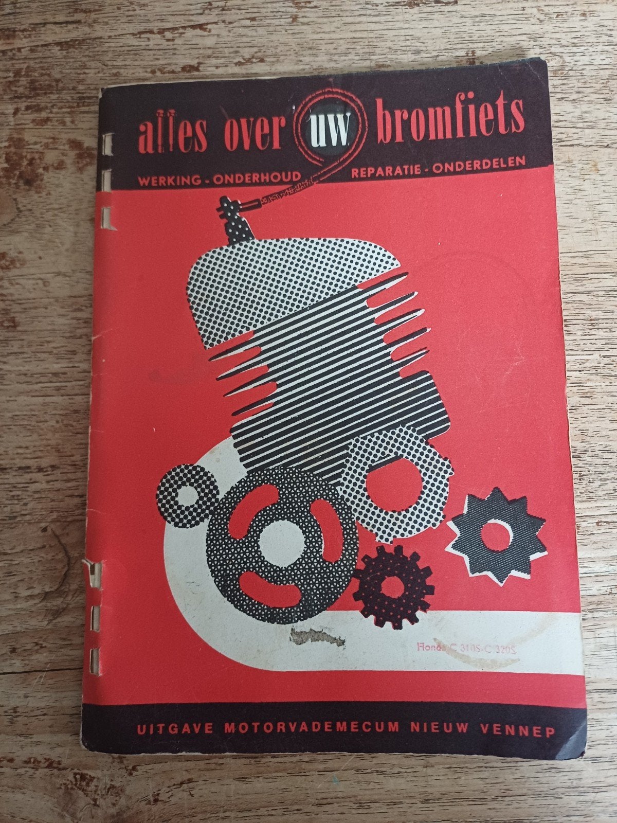 Vintage instructieboekje "Alles over Uw bromfiets", Ophalen of Verzenden, Gebruikt