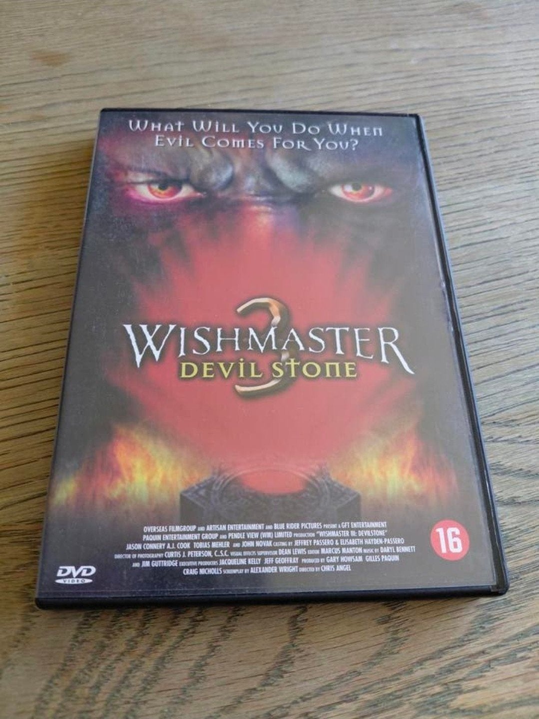 Wishmaster 3: Devil Stone dvd., Vanaf 16 jaar, Ophalen of Verzenden, Zo goed als nieuw, Monsters