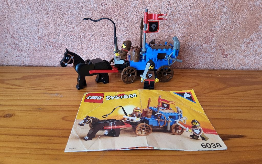 Lego Castle: Wolfpack renegades 6038 (advertentie lezen), Compleet, Lego, Ophalen of Verzenden, Zo goed als nieuw
