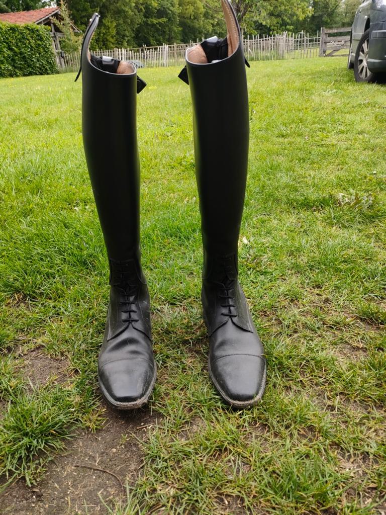 Rijlaarzen Petri mt. 40, Dieren en Toebehoren, Paardrijkleding, Dressuur, Ophalen of Verzenden, Zo goed als nieuw, Dames