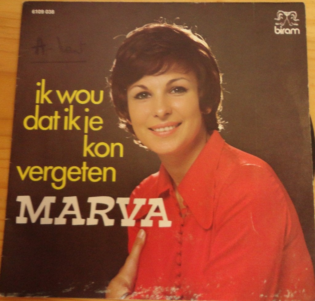 Marva > Ik wou dat ik je kon vergeten, Ophalen of Verzenden, Gebruikt, 7 inch, Nederlandstalig