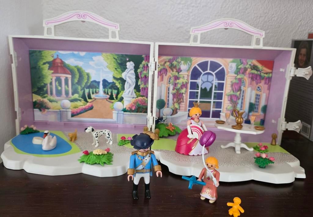 Playmobil Prinsessen Kasteel Draagbaar Speelset, Ophalen of Verzenden, Gebruikt, Meisje