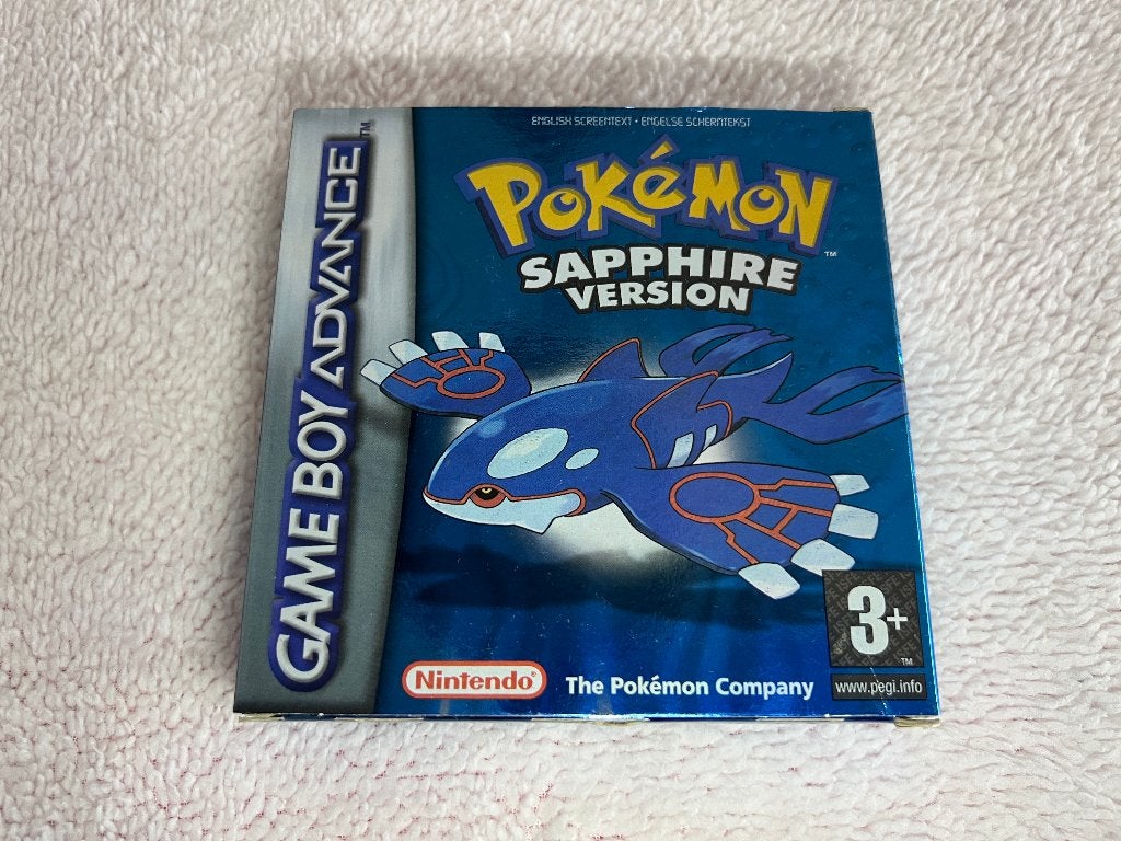 Pokémon Sapphire, 1 speler, Ophalen of Verzenden, Zo goed als nieuw, Role Playing Game (Rpg)