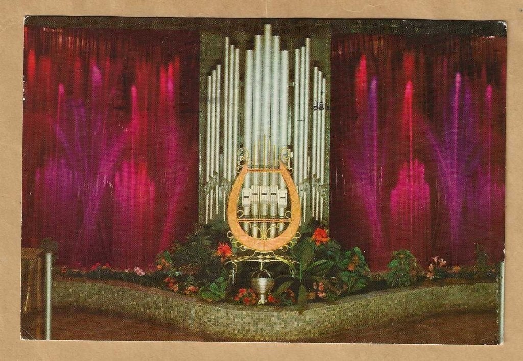 Waterorgel met dansende fonteinen Sprookjesbos Valkenburg, Ophalen of Verzenden, 1960 tot 1980, Gelopen, Limburg