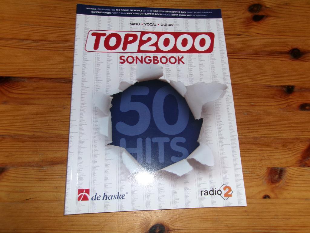 Top 2000 Songbook -  De Haske, Gitaar, Ophalen of Verzenden, Zo goed als nieuw, Artiest of Componist