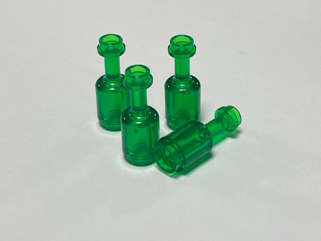Partij nieuwe Lego 4x flessen / bottle in diverse kleuren, Overige thema's, Lego, Nieuw, Ophalen of Verzenden