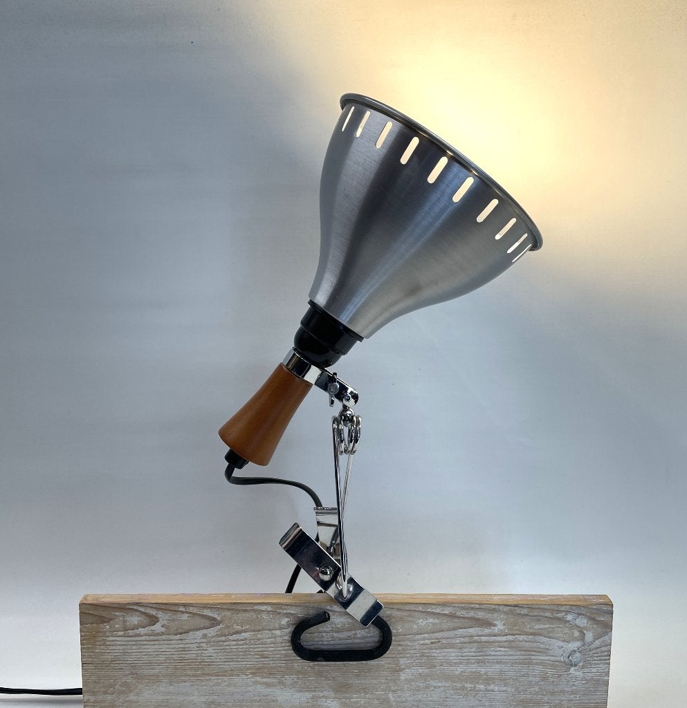 klemlamp IKEA Type K0001 jaren '90 vintage, Ophalen of Verzenden, Gebruikt, Hout