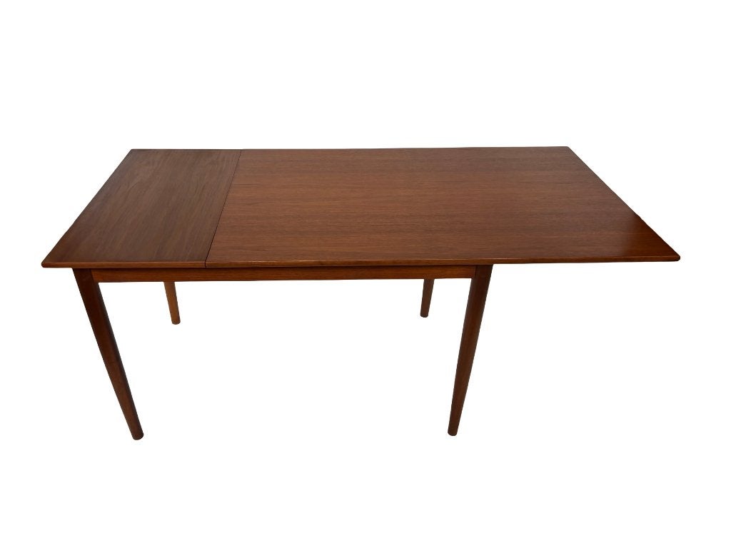 Vintage Eettafel Table Teak Fineer Jaren 60 Uitschuifbaar, Ophalen, Vintage eettafel, Vintage eettafel, Teakhout