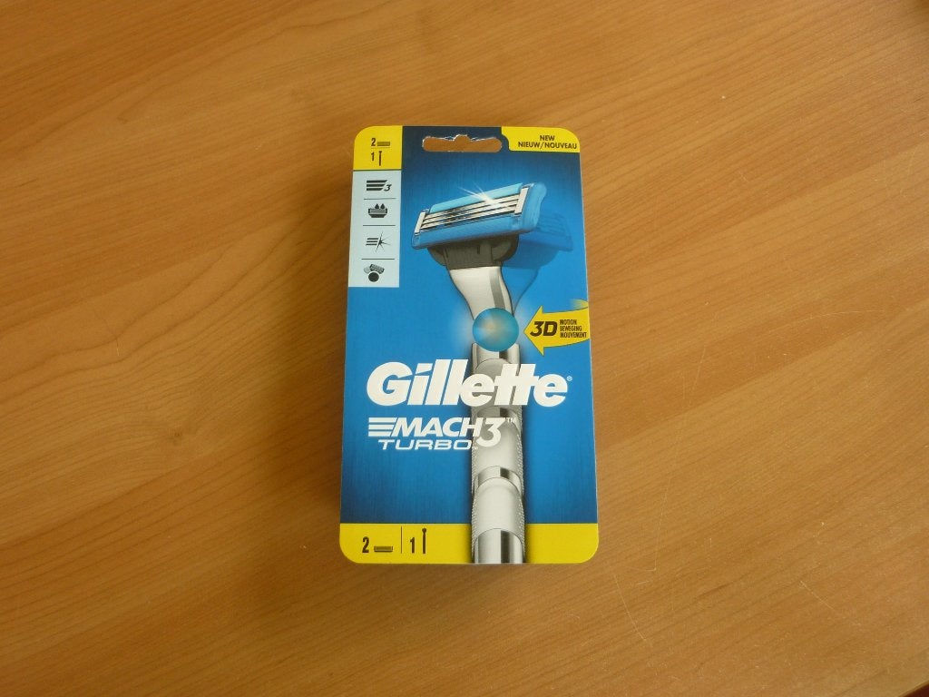 Gillette Mach3 Turbo Scheersysteem + 2 navulmesjes, Ophalen of Verzenden, Nieuw, Overige typen
