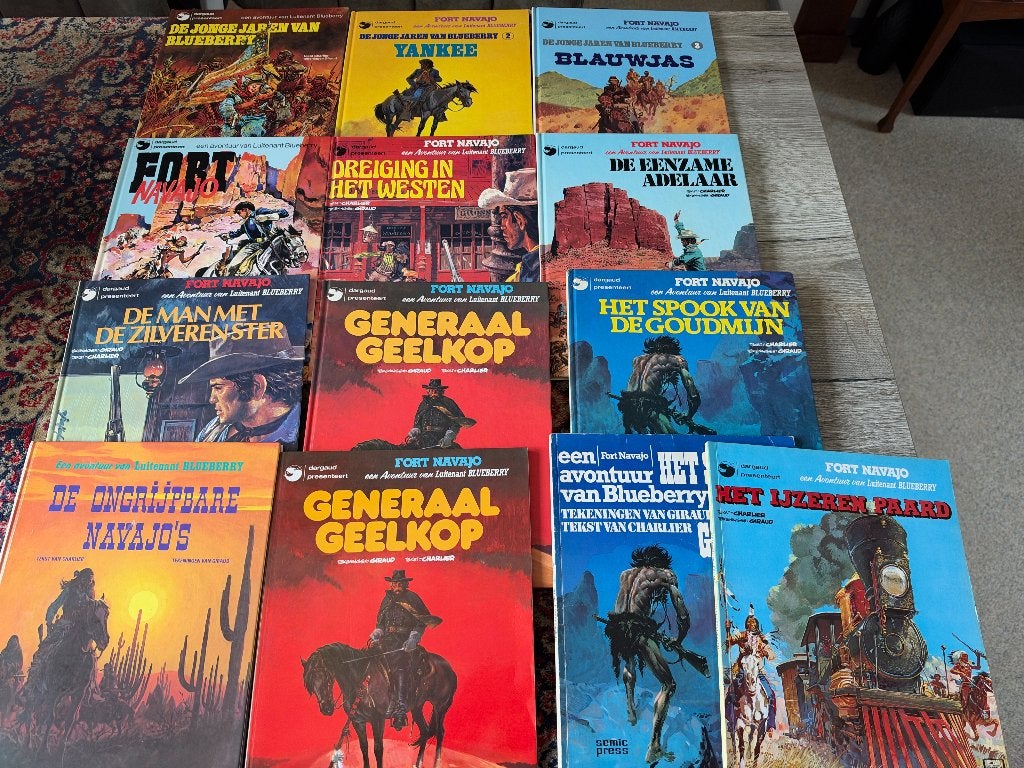 De jonge jaren van Blueberry. Een avontuur van Luitenant Blu, Boeken, Meerdere stripboeken, Ophalen of Verzenden, Zo goed als nieuw