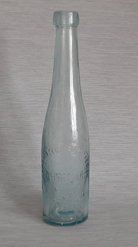 Flesje, pharmaceutische fabriek D. H. Recter., Antiek en Kunst, Ophalen of Verzenden