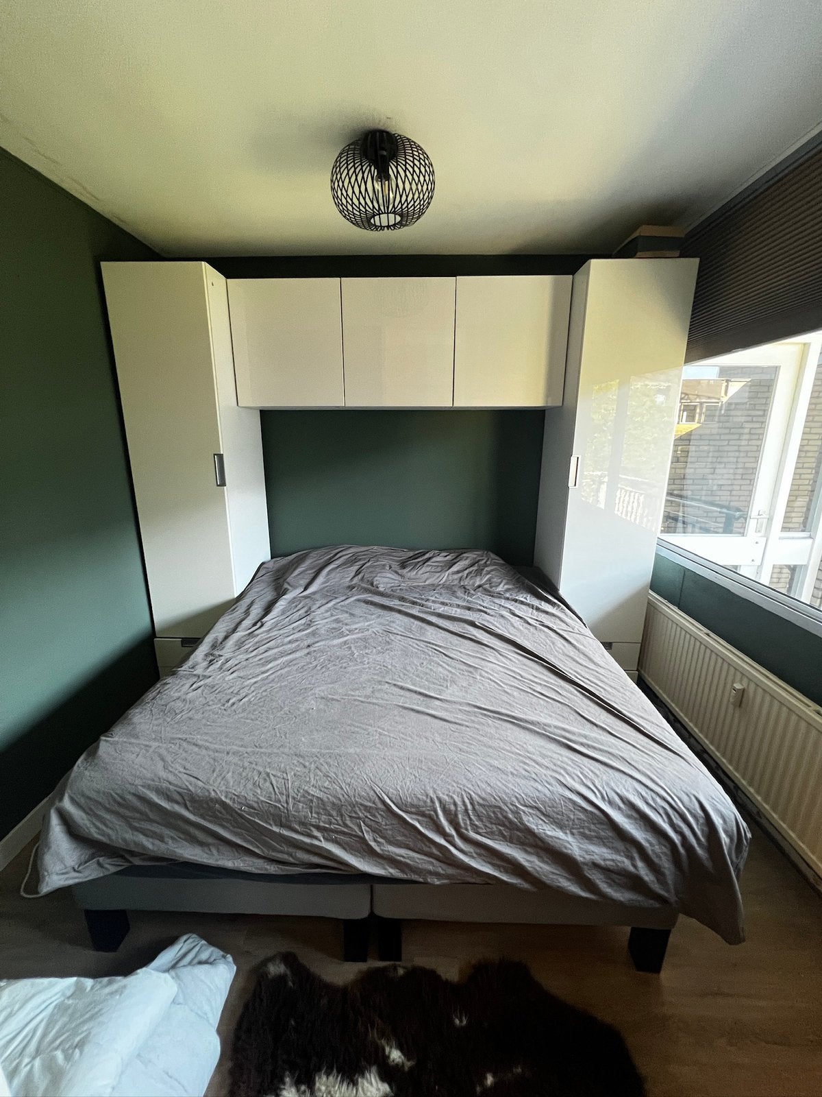 GRATIS afhalen! IKEA boxspring - 180cm (2x 90cm), Ophalen, Gebruikt, Tweepersoons, 180 cm