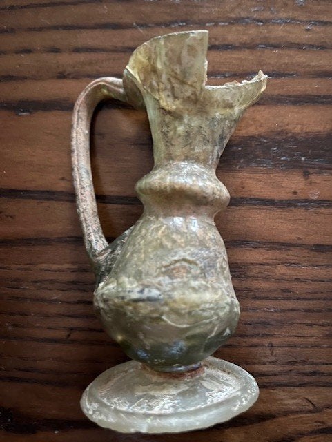 Bodenvondst Romeins flesje, Antiek en Kunst, Ophalen of Verzenden