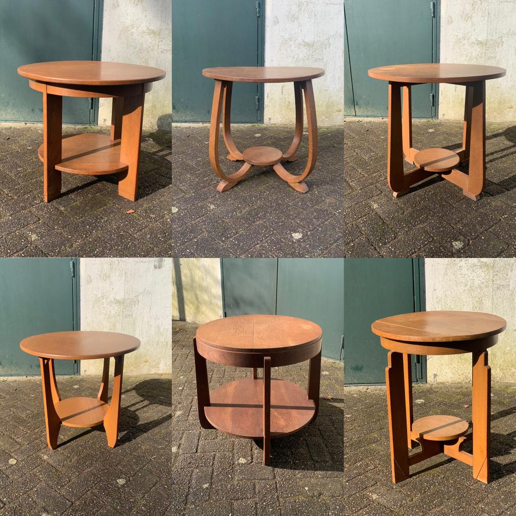 Bijzettafel | art deco | Amsterdamse school stijl, Verzamelen, Retro, Huis en Inrichting, Ophalen