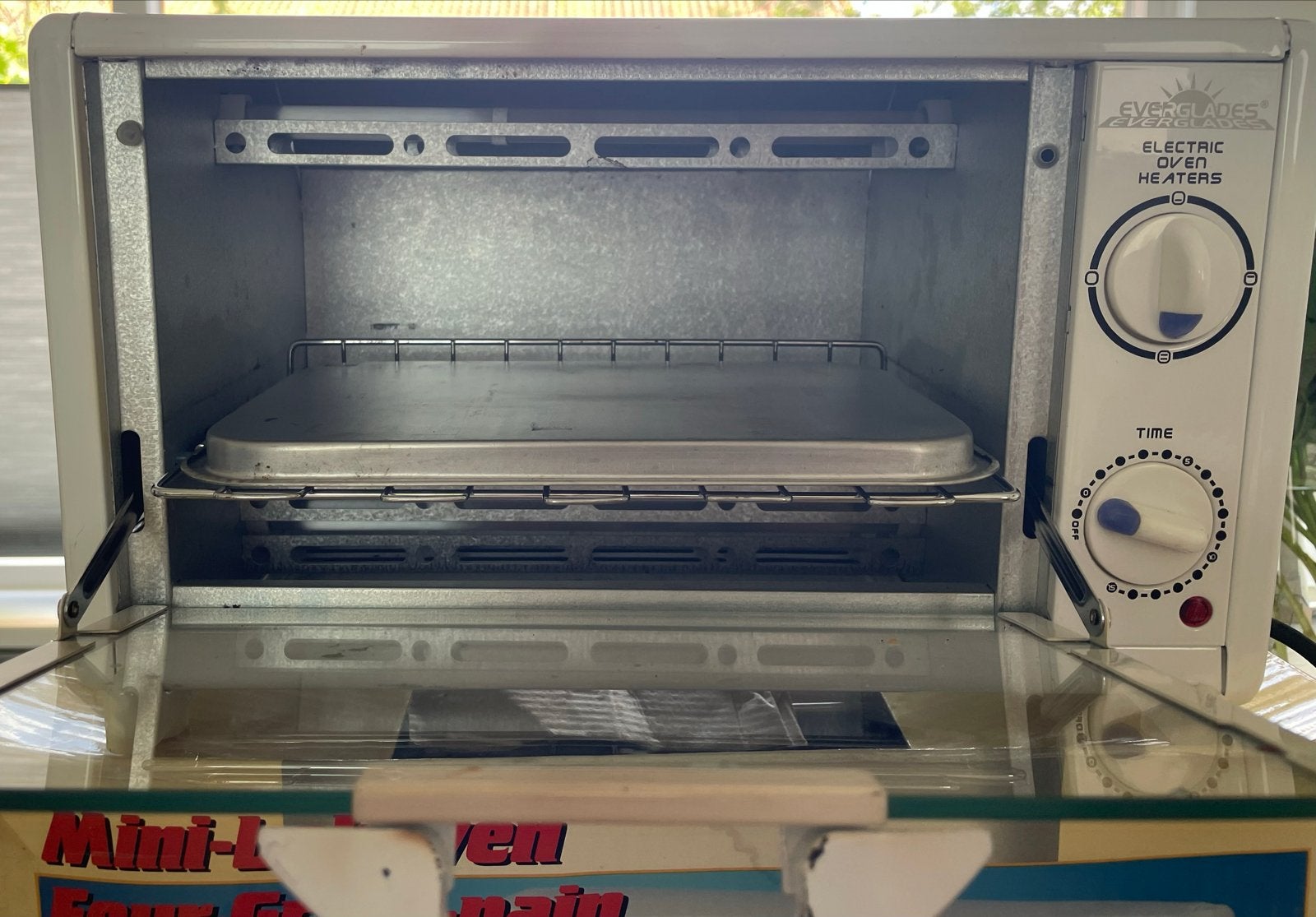Everglades Mini-bakoven EV203 - Compacte Toaster Oven, Minder dan 45 cm, Ophalen of Verzenden, Vrijstaand, Mini-oven