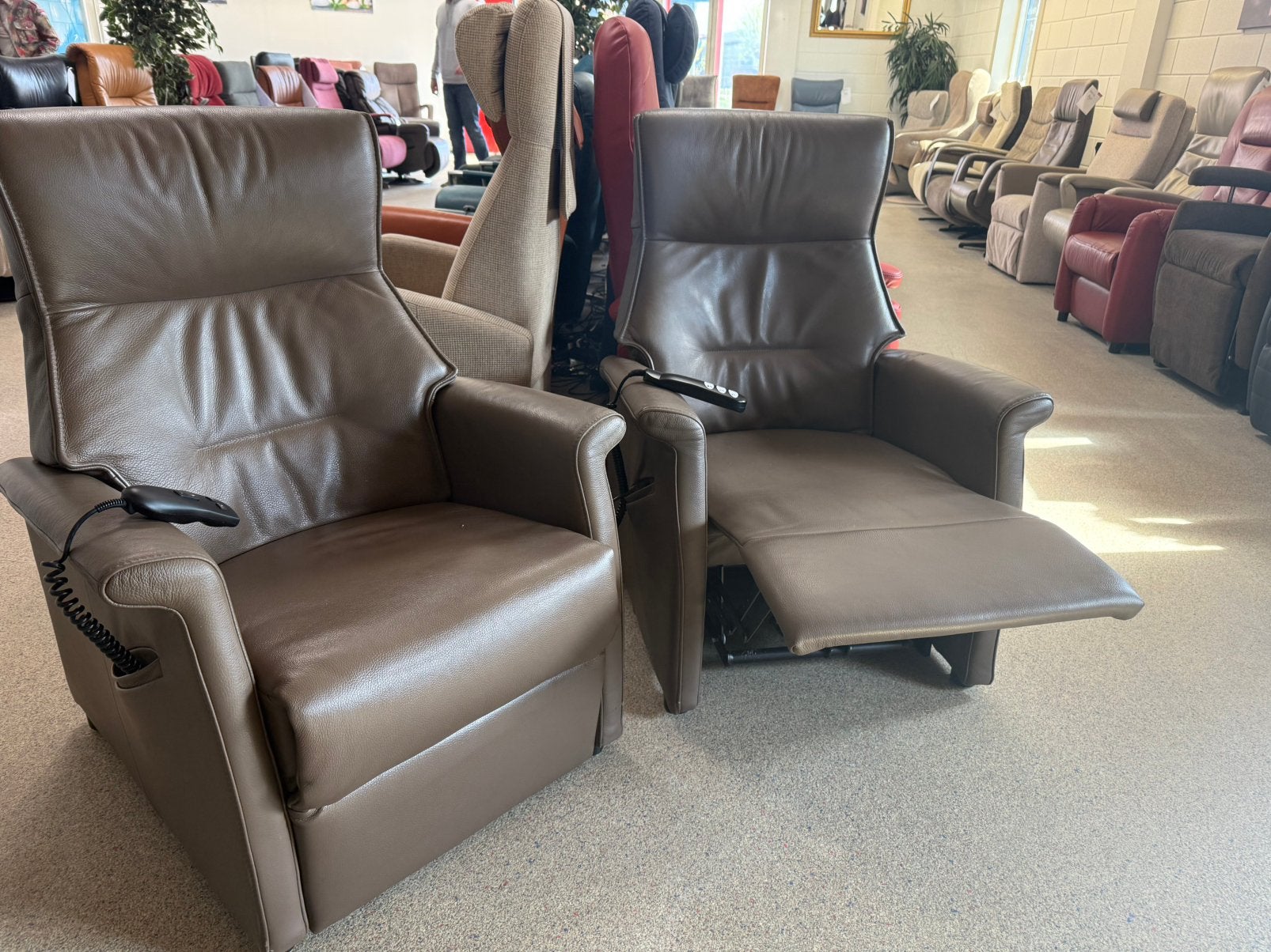 De Toekomst op stoel relax fauteuil maat Small, Ophalen of Verzenden, Zo goed als nieuw, Leer, Gratis bezorging regio Utrecht